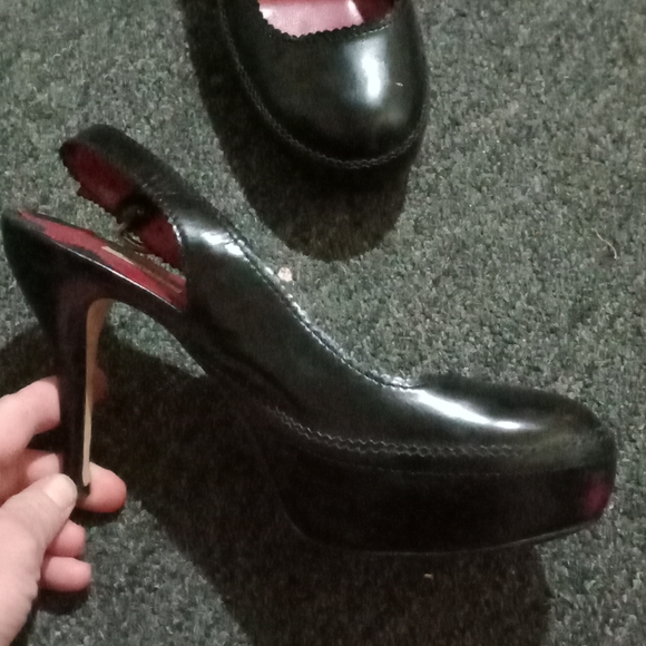 Max studio baby doll heels size 8.5 - Picture 2 of 5